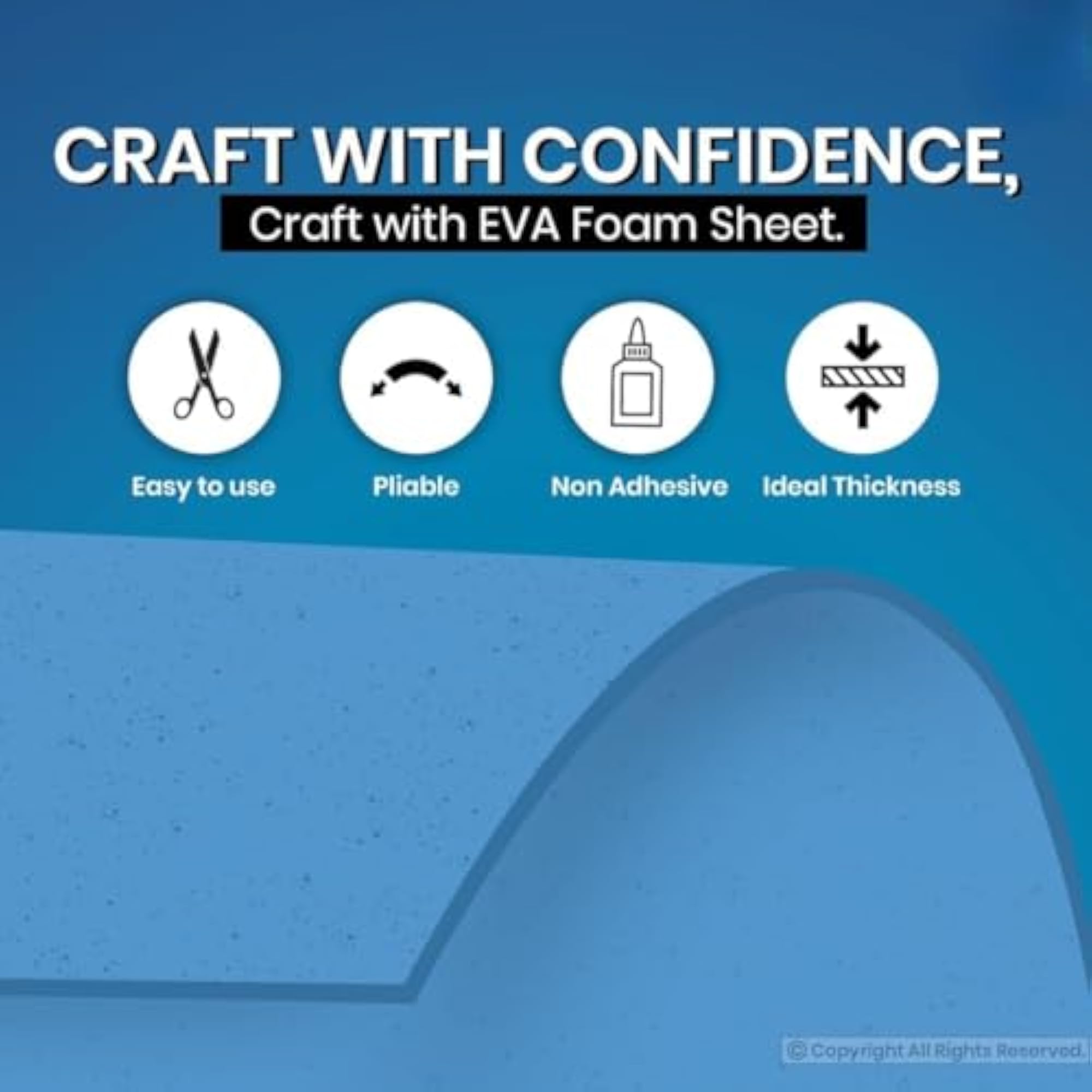 ARTISTERY EVA Foam Sheet Pack of 10